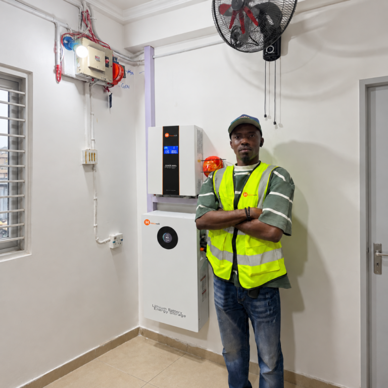 HM series inverter installation case 1